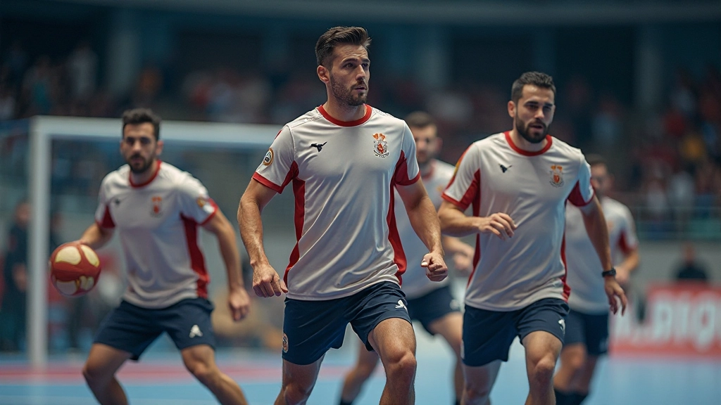 Defensive positioning strategy in handball competition